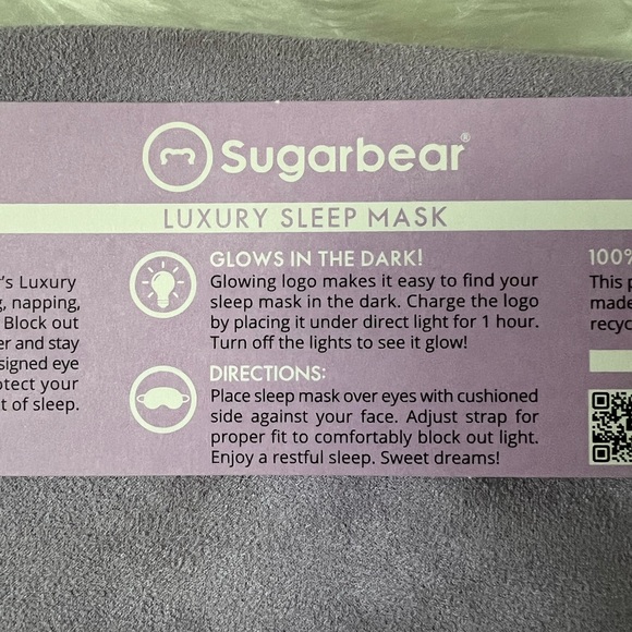 Sugarbear luxury sleep mask - Picture 9 of 10
